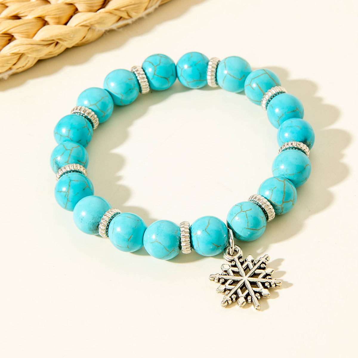 Wholesale Bohemian turquoise bracelet cross starfish turtle bracelet